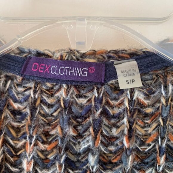 multicolored knit cardigan - Picture 2 of 6